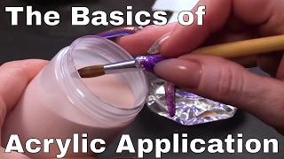 The Basics of Acrylic Application [upl. by Suciram]