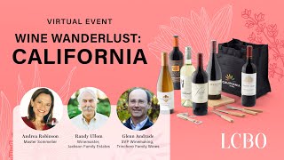 Virtual Event Series  Wine Wanderlust California ☀ [upl. by Enneirda966]