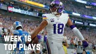 Top Plays from Week 16  NFL 2023 Highlights [upl. by Lemart]