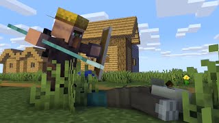 Villager vs Pillager Minecraft Animation [upl. by Maiga]