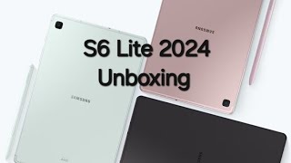 Galaxy Tab S6 Lite 2024 Unboxing  Samsung  SMP620 [upl. by Kwarteng]