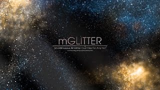 mGlitter  50 Glamorous Drag amp Drop 4K Glitter Effects [upl. by Suivatal]