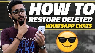 How to Restore Deleted WhatsApp Messages on Your Smartphone [upl. by Egief]