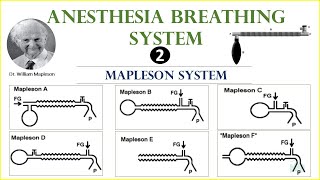 Mapleson Breathing System  Anesthesia breathing systemreservoir bag APL valve Dead space gas [upl. by Acinoj219]