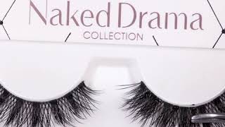 Best Dramatic Lashes  Customizable Lash Strips KISS® Lashes [upl. by Ellehsim]