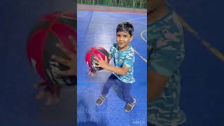 5 year old shows basketball drills ⛹🏻‍♂️⛹🏻‍♂️ [upl. by Aenert]