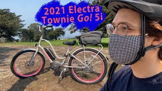 2021 Electra Townie Go 5i New Bike Review [upl. by Neltiak549]