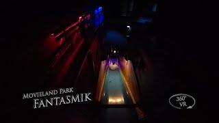 Movieland Park Fantasmik Ghost House 360° VR POV Onride [upl. by Ydurt]