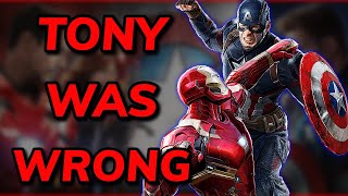 Iron Man was WRONG in Captain America Civil War [upl. by Basir]