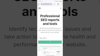 How can make seo meta report with 1 minutes professional seo tools seo [upl. by Sierra]