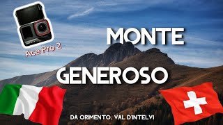 TRA ITALIA E SVIZZERA  Monte Generoso  Insta360 Ace Pro 2 [upl. by Drabeck882]