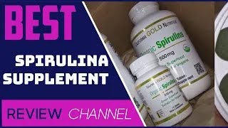 ✅ Top 5 Spirulina Supplements Health Benefits and Reviews 2024 [upl. by Adyaj]