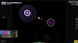 KK  Hidamari no Uta Cellina x Satellites DT 91 Star Pass  osu [upl. by Nomihs]