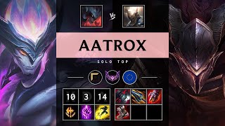 Aatrox Top vs Pantheon Unstoppable  EUW Master Patch 1421 [upl. by Tjader806]