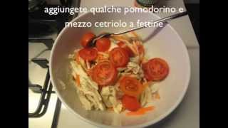 Ricetta INSALATA di POLLO dietetica [upl. by Adnuhsal]