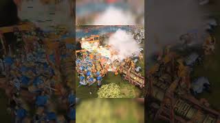 Jannisary Great Bombard Combo vs Cataphracts ageofempires4 aoe4 [upl. by Licht]