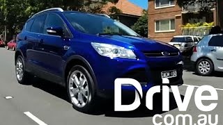 Ford Kuga Titanium 2015 Review  Drivecomau [upl. by Iilek]