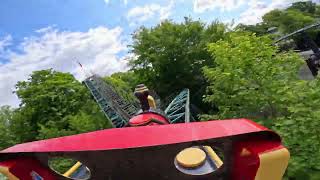 Intamin quotMINE TRAIN ULVENquot POV  Bakken  Denmark [upl. by Dorin845]