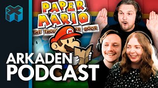 Paper Mario The ThousandYear Door  Anmeldelse  Arkaden Podcast [upl. by Tice754]