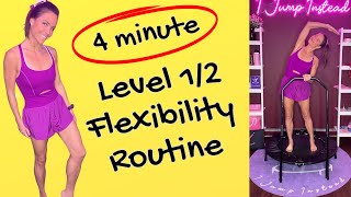 4m Flexibility Joint Health Mobility Rebounder Routine Quick Pace Beginner Intermediate Cellerciser [upl. by Teryn]