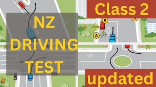 New Zealand Driving Test Class 2 Exam updated  100 passing guarantee [upl. by Farlay]