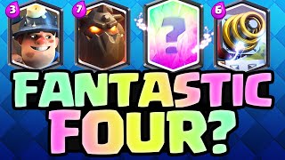 Clash Royale ♦ FOUR Legendaries in a Deck ♦ [upl. by Gauthier]