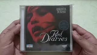 UNBOXING ASMR Red Diaries VCD  Regal Films  Tagalog Sexy Bold Movie Starring Assunta De Rossi [upl. by Cortie]