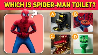 Superheroes Trivia Quiz  Test Your Knowledge of Marvel amp DC Heroes ✅ 35 Levels  Quiz Game [upl. by Klusek]