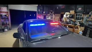 ILMODS  2023 FORD MUSTANG with Feniex Industries Police Department Lights Siren Radar amp Dash Cam Q3 [upl. by Kronfeld509]