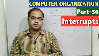 COMPUTER ORGANIZATION  Part36  Interrupts [upl. by Jamila]