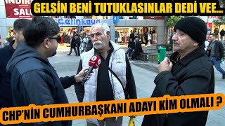 İsterse beni tutuklasınlar dedi ve  CHPnin Cumhurbaşkanı adayı kim olmalı [upl. by Gnouhk235]