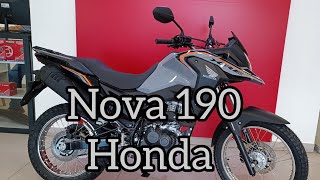 Exclusivo Nova Honda XRE 190 2025 Lançamento [upl. by Anehs908]