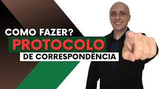 PROTOCOLO DE CORRESPONDÊNCIA NA PRATICA SEGURANÇA PATRIMONIAL [upl. by Ahsitneuq458]