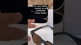 how to order read discription ✅✅ funkyshades sunglassess eyewear fashion goggles glass [upl. by Aihcela]