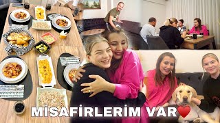 MİSAFİRLİ AKŞAM YEMEĞİ HAZIRLIĞI ♥️ EŞİMDEN EV TEMİZLİĞİ😇 EĞLENCELİ VLOG [upl. by Couture]