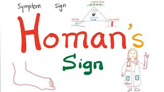 Homans Sign  Deep Vein Thrombosis DVT  Internal Medicine  Physical Exam [upl. by Ayomat]