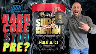 WHY DOES EVERYONE LOVE THIS 🦁 Alpha Lion SuperHuman Supreme PreWorkout Review [upl. by Eselrahc]