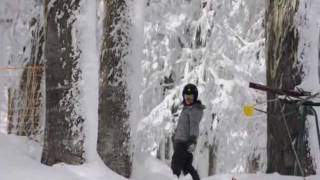 Cruce a Chapelco desde Las Pendientes [upl. by Nasho]