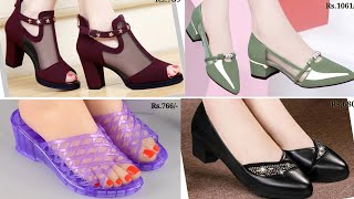 2024 COMFORTABLE STYLISH FOOTWEAR FOR WOMEN  SANDALS SHOES SLIPPERS [upl. by Melloney]