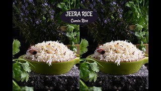 Cumin Rice  Jeera Rice  Restaurant Style [upl. by Dammahom]