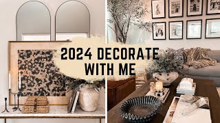 DECORATE WITH ME  DECORATING IDEAS AFTER CHRISTMAS  2024 [upl. by Swehttam751]