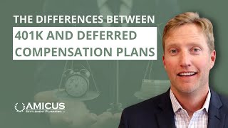 What are the Differences Between a 401K Plan and a Deferred Compensation Plan [upl. by Ocker739]