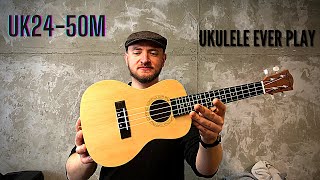 Ukulele koncertowe dla początkujących EVER PLAY UK2450M [upl. by Spanjian]