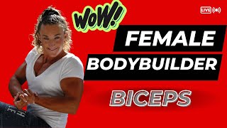 Unleashing the Power Incredible Female Bodybuilder Biceps [upl. by Atival]