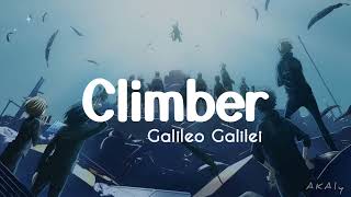 Galileo Galilei ― Climber 【クライマー】 Lyrics Video KanRomEng [upl. by Nomelif]