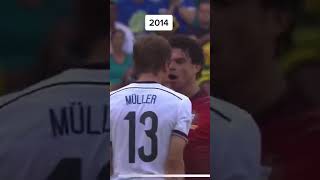 Muller vs Pepe in 2014 and 2021 😤🔥 [upl. by Jemmy]