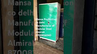 Mansa Production CoDelhi Manufacturer of Modular Steel Almirah 8700826040 viralvideo [upl. by Mazman]