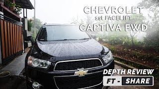 Chevrolet Captiva VCDi 20 FWD 1st Facelift 2011  Depth Review [upl. by Losiram]