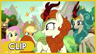 Curando a los Kirin de su silencio  MLP La Magia de la Amistad Español Latino [upl. by Ahseekal]