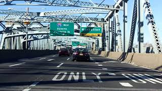 Robert F Kennedy Triborough Bridge southwestbound Bronx to Manhattan [upl. by Avis]